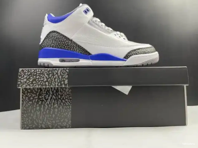 Rep TBK Blue 3 Air Racer Jordan CT8532-145 0423